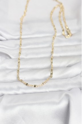 Cm 14k Gold Renk Lazerli Gemici Zincir Model 60 Cm Kadın Kolye Cm 14k Gold Renk Lazerli Gemici Zincir Model 60 Cm Kadın Kolye