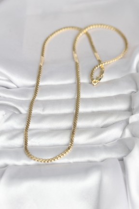 Cm 14k Gold Renk Yassı Ezme Zincir Model 60 Cm Kadın Kolye Cm 14k Gold Renk Yassı Ezme Zincir Model 60 Cm Kadın Kolye