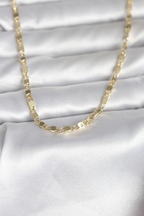 Cm 14k Gold Renk Arpa Model 45 Cm Kadın Kolye