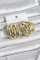 Pirinç Gold Renk Vintage Kadın Küpe