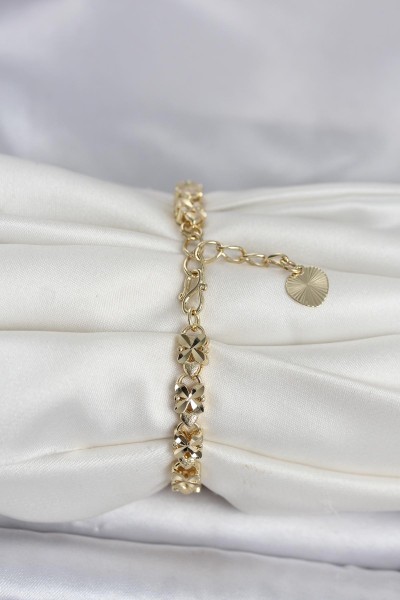 Xuping Kelebek Model Gold Renk Kadın Bileklik