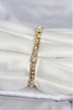 Xuping Punta Model Gold Renk Kadın Bileklik