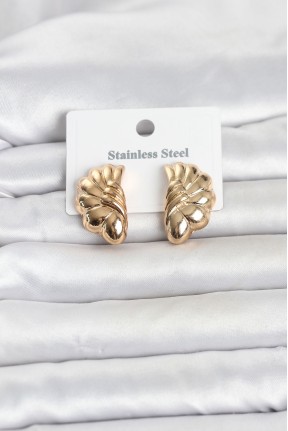 316l çelik Gold Renk Vintage Model Kadın Küpe 316l çelik Gold Renk Vintage Model Kadın Küpe