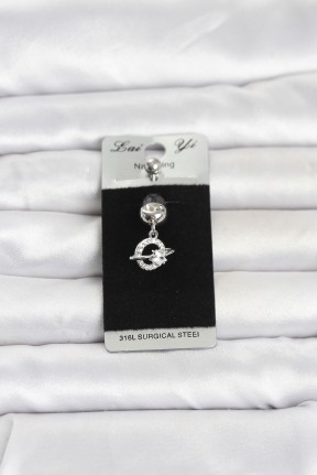 316l Cerrahi çelik Sallantılı Yıldız Model Göbek Piercing 316l Cerrahi çelik Sallantılı Yıldız Model Göbek Piercing