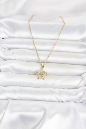 316l çelik Zincir Gold Renk Caretta Caretta Model Kadın Kolye 316l çelik Zincir Gold Renk Caretta Caretta Model Kadın Kolye
