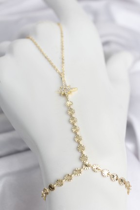 Gold Renk Pirinç Kutup Yıldızı Zirkon Taşlı şahmeran Gold Renk Pirinç Kutup Yıldızı Zirkon Taşlı şahmeran