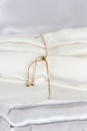 Gold Renk Pirinç Zirkon Taşlı Kutup Yıldızı Model Asansörlü Kadın Bileklik Gold Renk Pirinç Zirkon Taşlı Kutup Yıldızı Model Asansörlü Kadın Bileklik